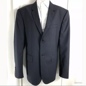 CLUB MONACO Mens Blazer Navy Blue 100% Wool 42R
